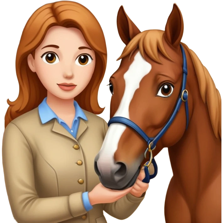 :horse breeding woman emoji