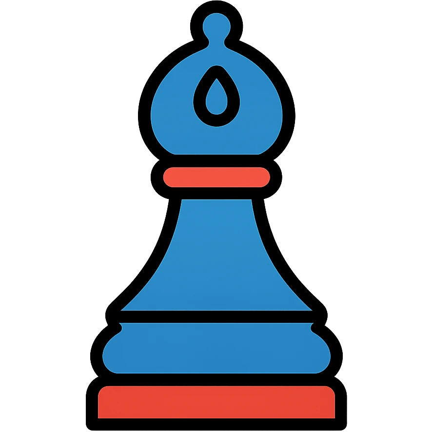 chess bishop icon emoji