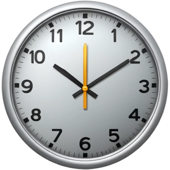 time emoji
