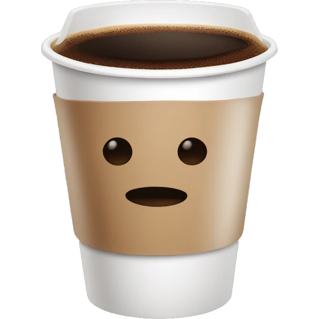 cup of coffee to go emoji
