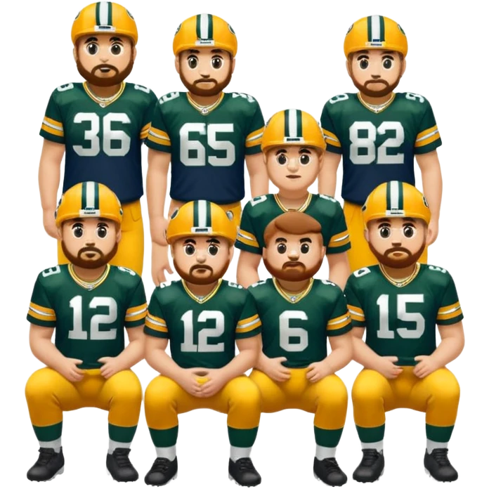 Packers poop on bears emoji