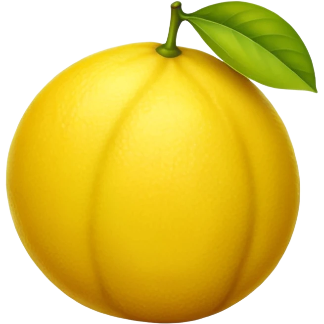 yellow lemon emoji