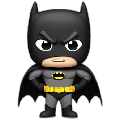 batman shrugging shoulders in confusion emoji