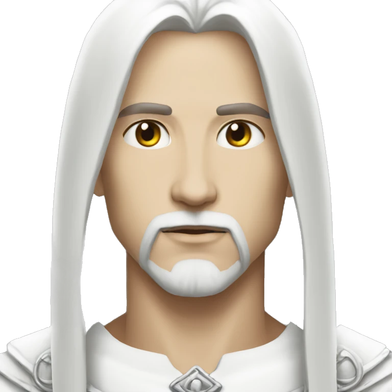 white cyber cnight holy man young emoji