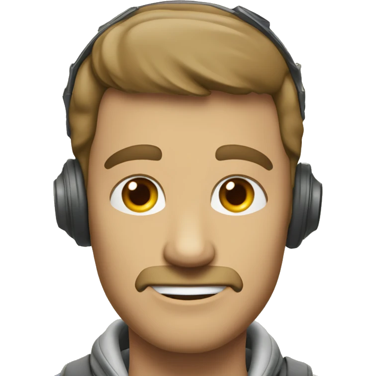 наушники красного цвета  emoji