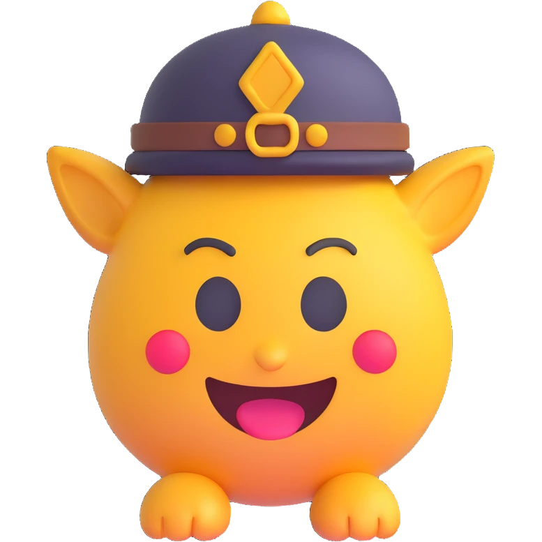 Create a realistic emoji character named Master Hunt. The background should be transparent , for positive work culture. emoji