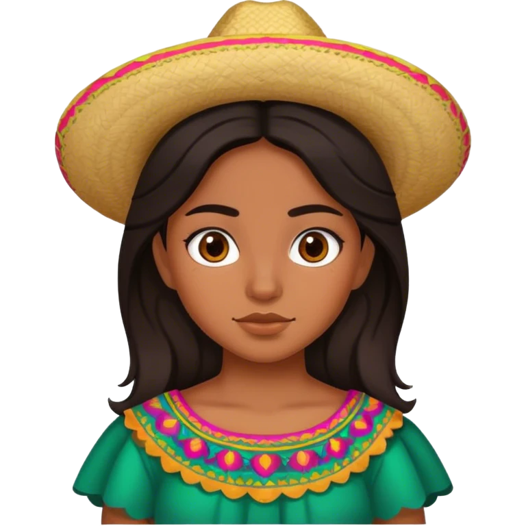 Mexican girl  emoji