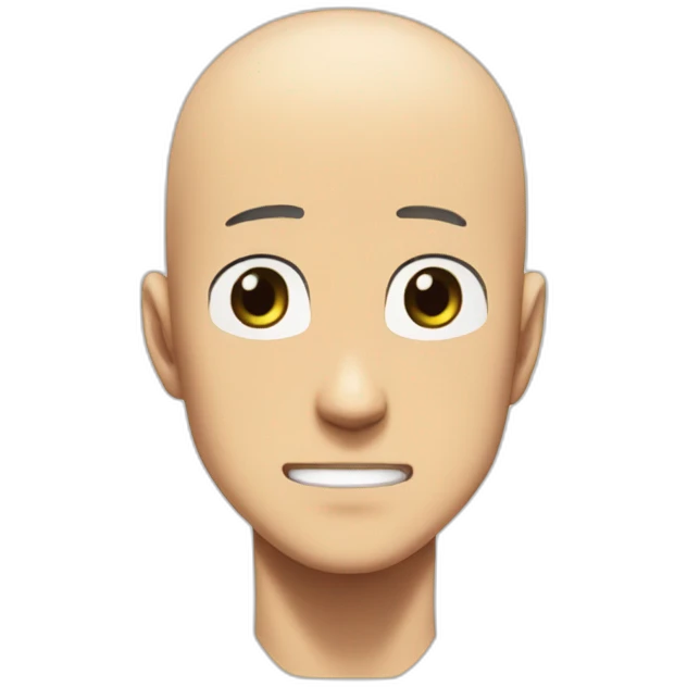 Saitama one punch man emoji
