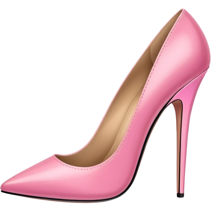 Pink heels emoji