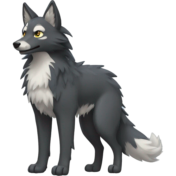Mightyena full body emoji