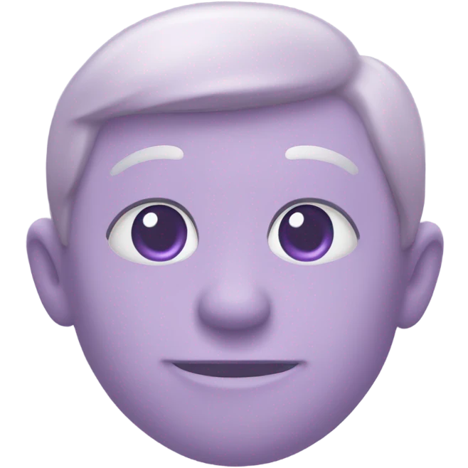 pastel purple paint emoji