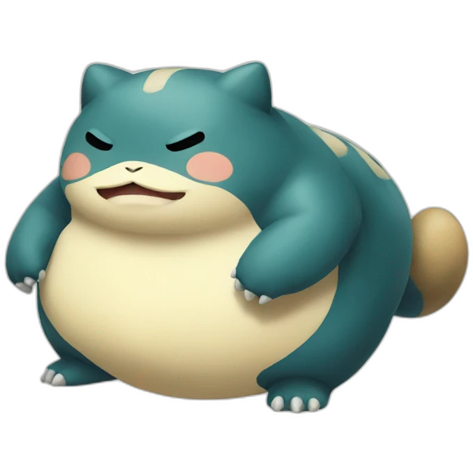 Snorlax Pokemon emoji