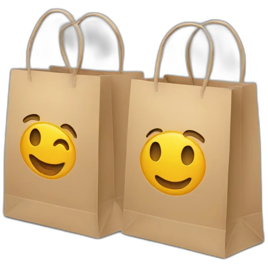 shopping bags emoji