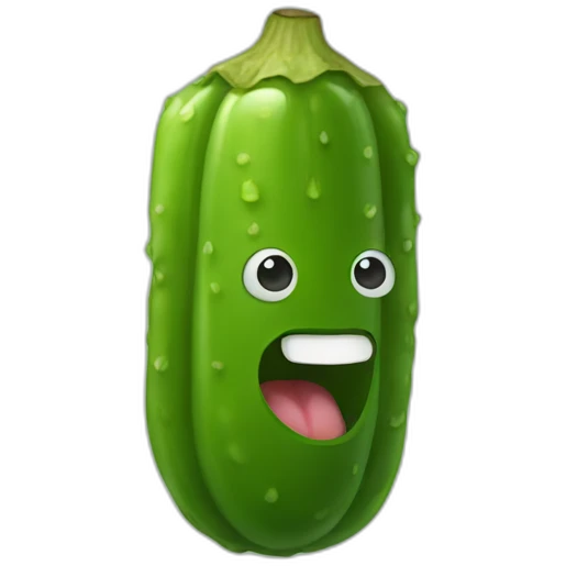 green-pickle emoji