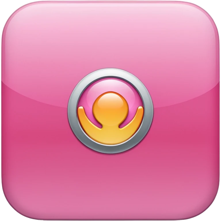 The parallels Desktop App Icon but in pink emoji
