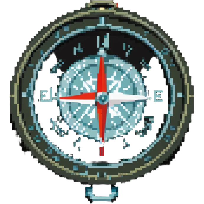 army navigation compass emoji