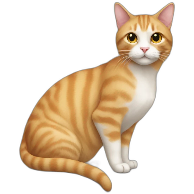 Cat-slip emoji