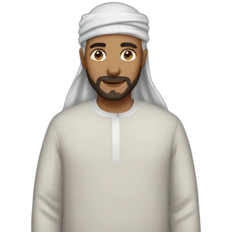 Muslim man emoji