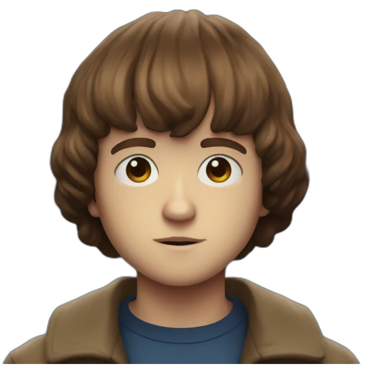 will byers stranger things  emoji