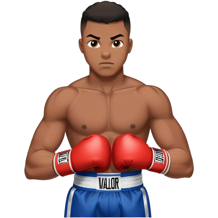 19 year old black aspiring boxer named Jett valor, from a humble background emoji