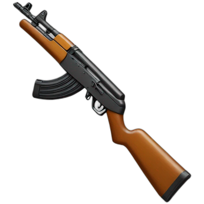 AK-47 weapon emoji
