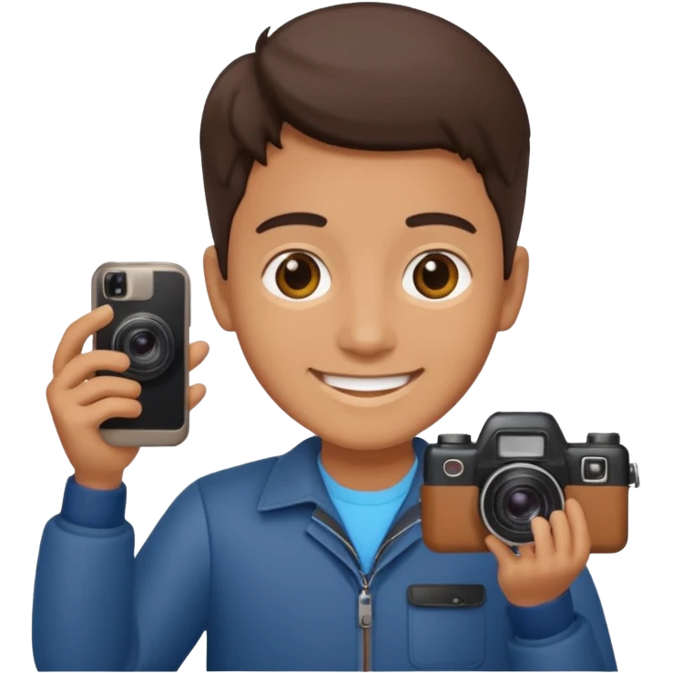 phone and camera vlogger emoji