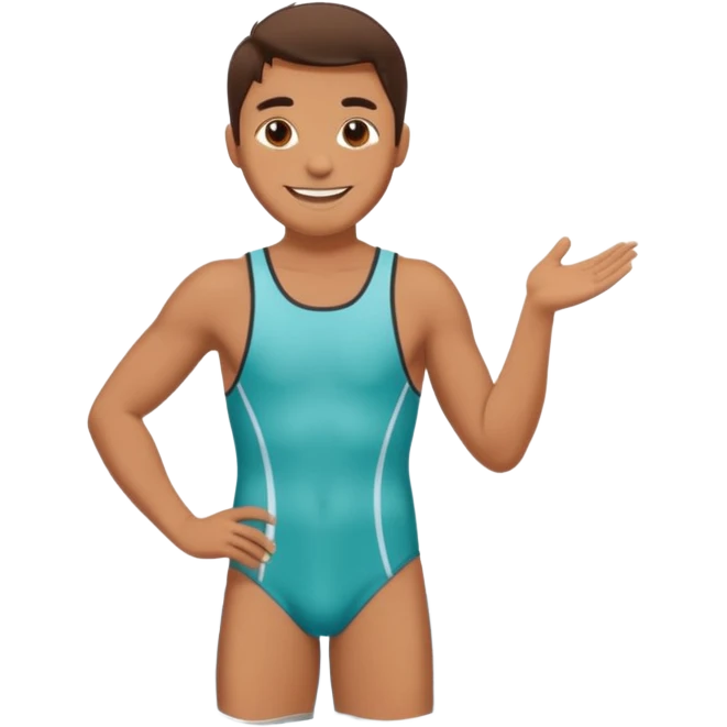 male swinsuit emoji