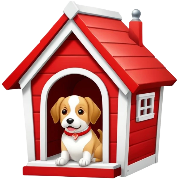 pet house, dog house emoji
