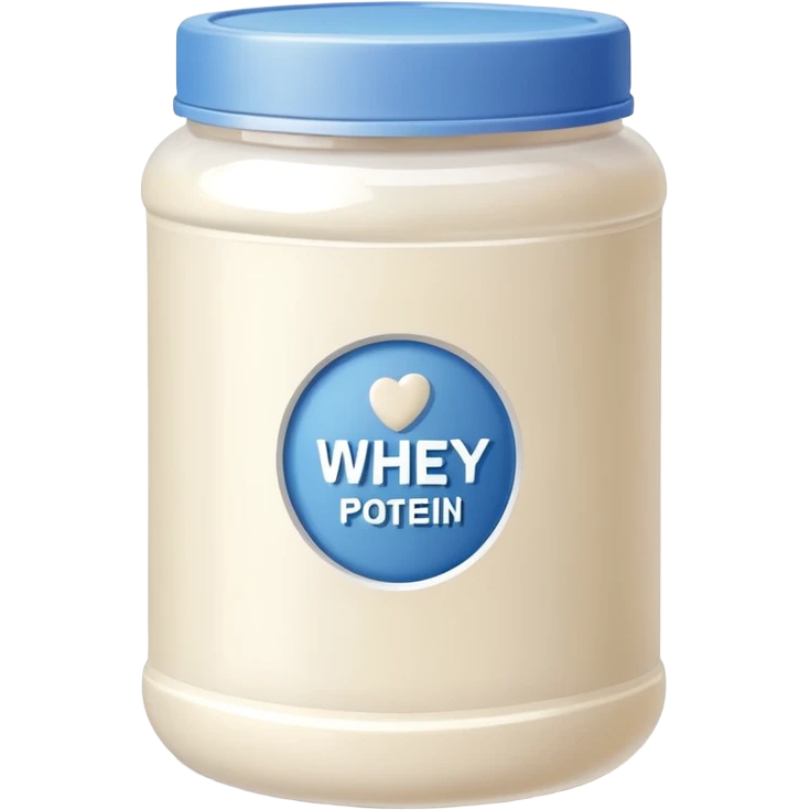whey protein supplement emoji