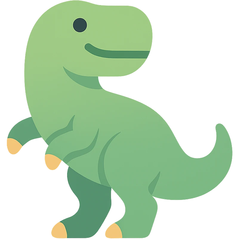 Tyrannosaurus emoji