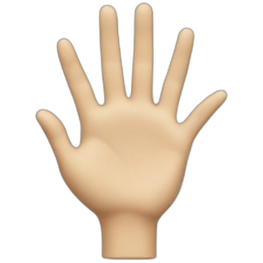 hand wave ring emoji