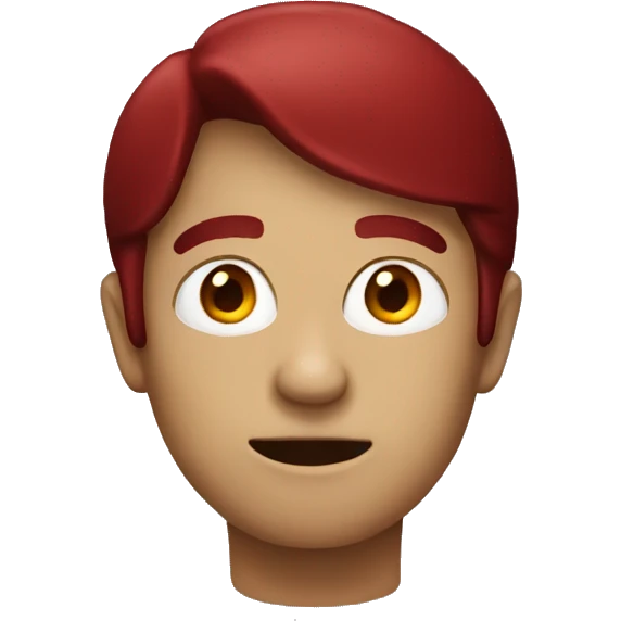 Dark red emoji emoji