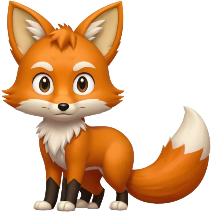 Sonic the hedgehog: Miles "Tails" Prower (the fox) emoji