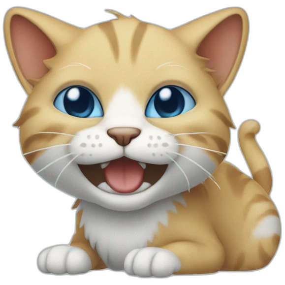 smurf cat  emoji