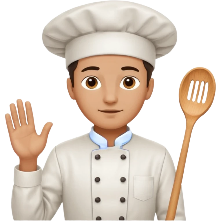 man kitchen worker emoji