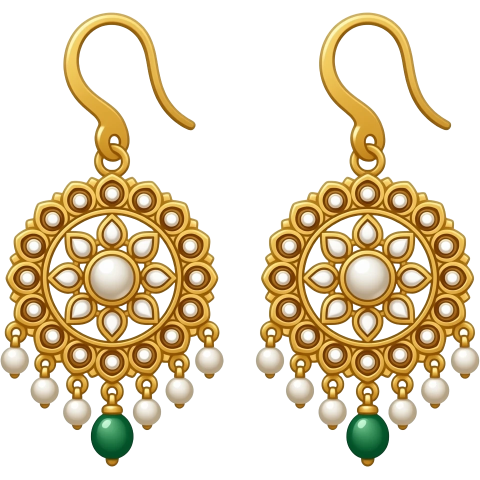 I want a jumkha emoji which is basically a traditional Pakistani earring emoji