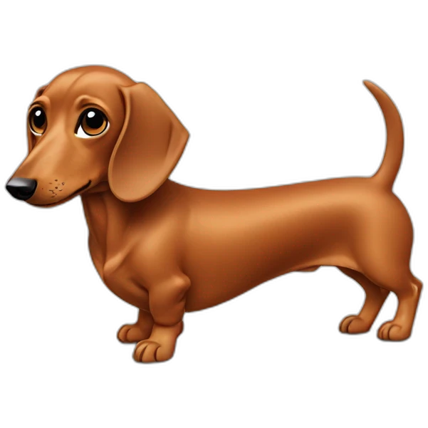 barbie dachshund emoji