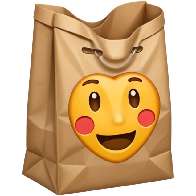 paper bag emoji