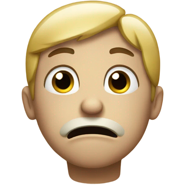 bored face  emoji