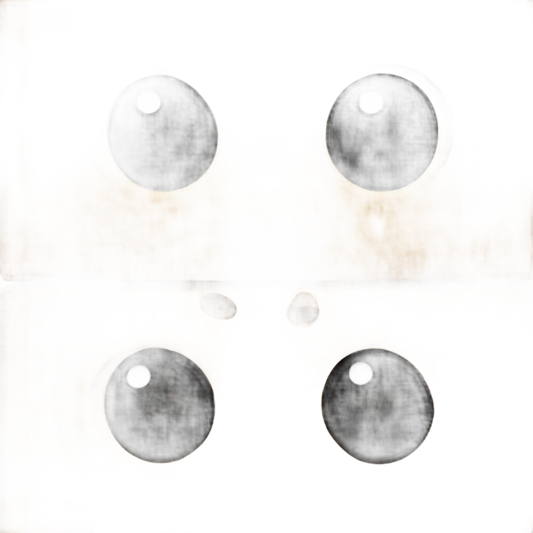 A box with (black dot Kirby eyes) emoji