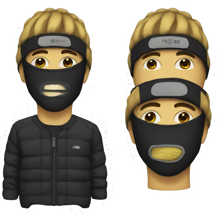 Ski mask emoji