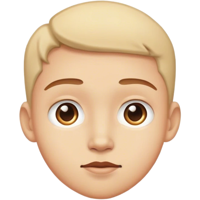 Suspicious curious emoji