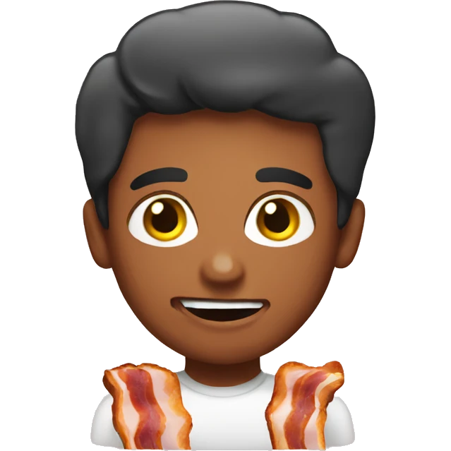 Vegan add bacon emoji