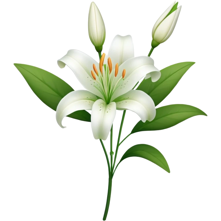 lily flower emoji