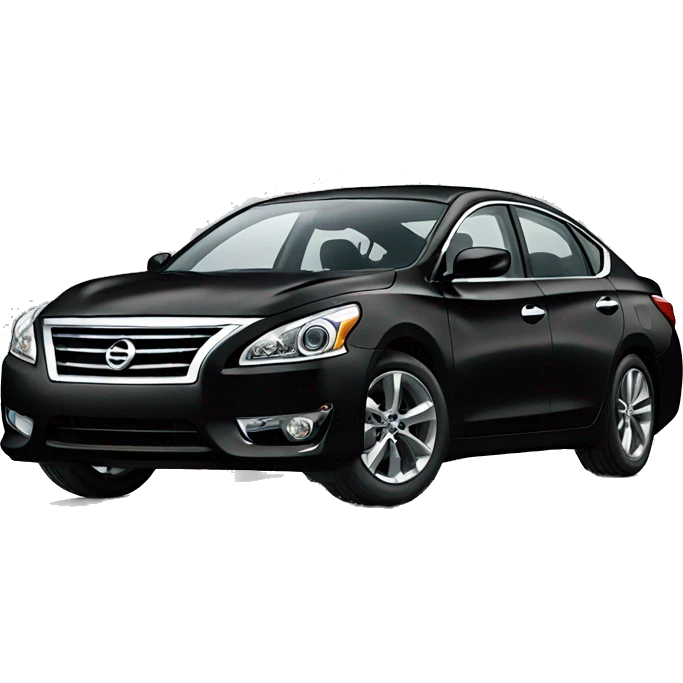 Black Nissan teana  emoji