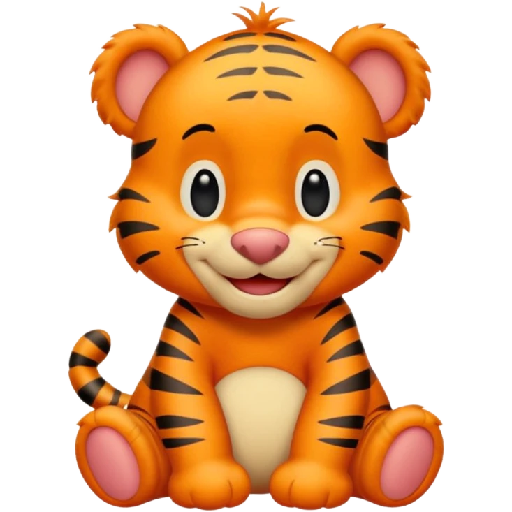 Tigger from the animated series Winnie the Pooh and Tigger Too emoji