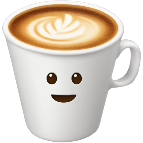 un capuchino coqueto  emoji