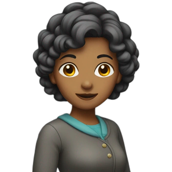 back woman emoji