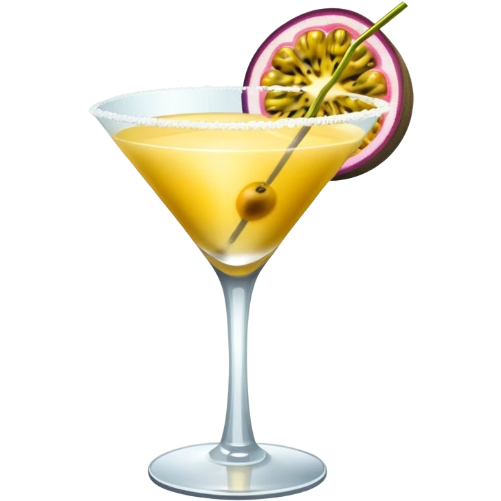 Passionfruit martini emoji