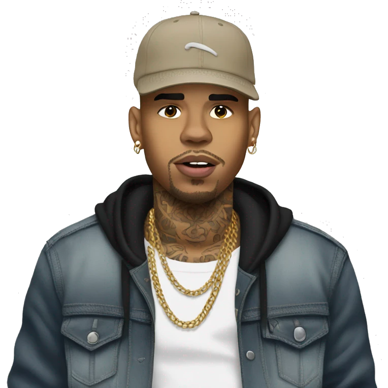 Chris Brown emoji